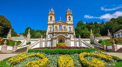 Church of Bon Jesus do Monte, historic center of Braga, Portugal