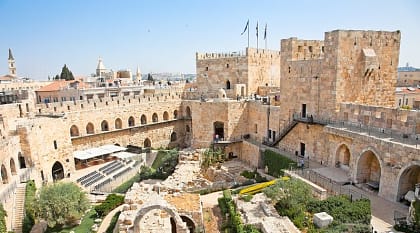 Tower of David in Jerusalem, Israel
