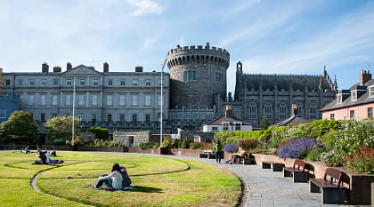 Dublin Castle in Ireland