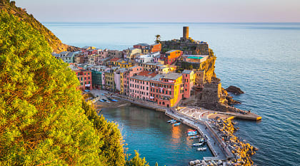 Vernazza town on Cinque Terre, Italy