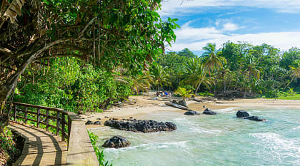 Bastimentos Island in Bocas del Toro, Panama