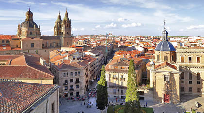 View of Salamanca in Spain