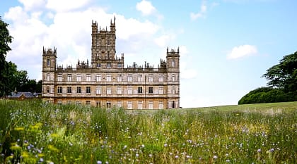 England Highclere Castle from Downton Abbey