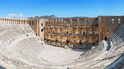Roman Amphitheater of Aspendos, Turkey