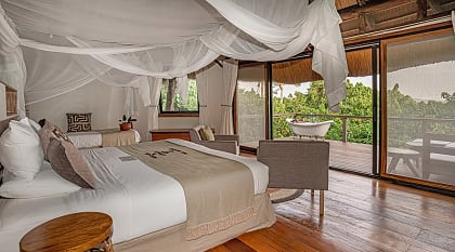 Luxury lodge in Uganda