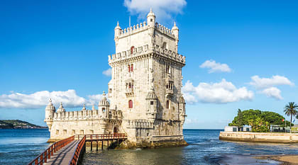 Belem Tower in Lisbon, Portugal