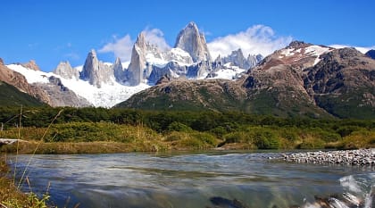 Fitz Roy Mountain in Argentina
