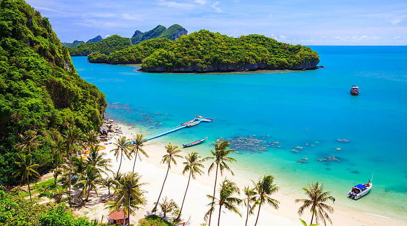 National Marine Park in Koh Samui, Thailand National Marine Park in Koh Samui, Thailand