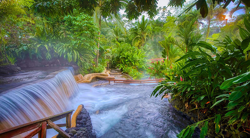 Natural hot springs in Costa Rica Natural hot springs in Costa Rica