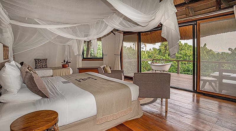 Photo courtesy: Lemala Wildwaters Lodge Luxury lodge in Uganda