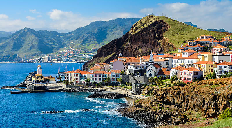 Marina da Quinta Grande on Madeira Island, Portugal Marina da Quinta Grande on Madeira Island, Portugal