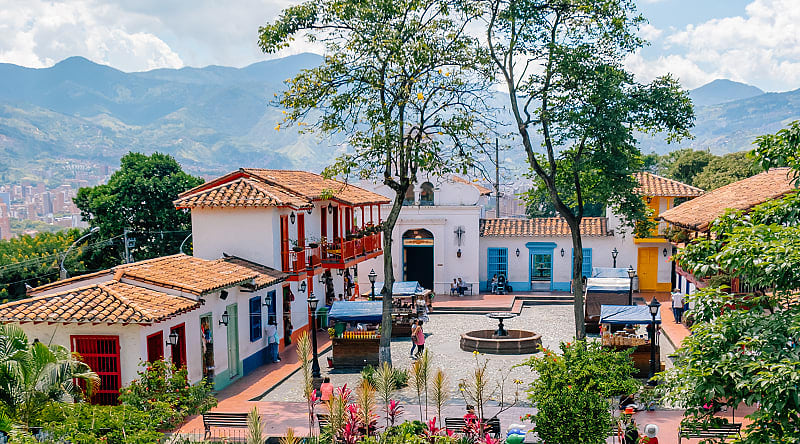 Pueblito Paia in Medellín, Colombia Pueblito Paia in Medellín, Colombia