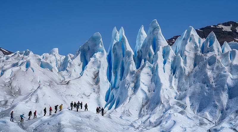 Perito Moreno glacier in Southern Argentina Perito Moreno glacier in Southern Argentina