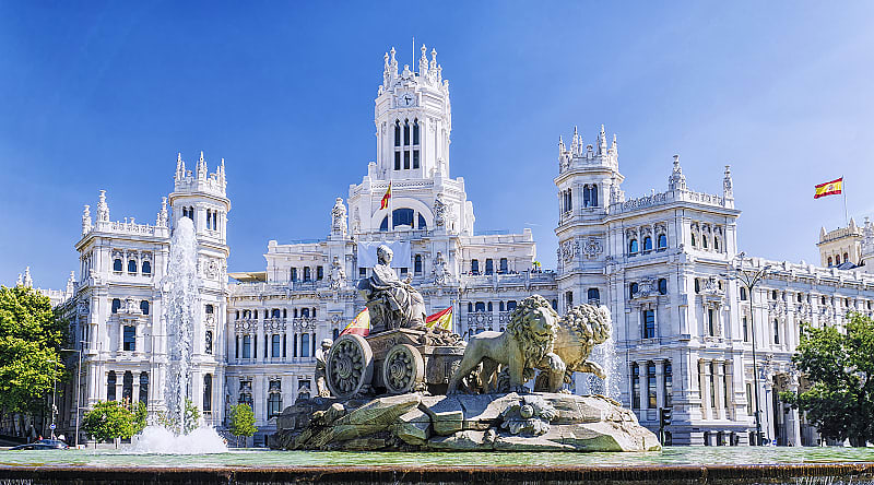 Cibeles fountain in Madrid, Spain Cibeles fountain in Madrid, Spain