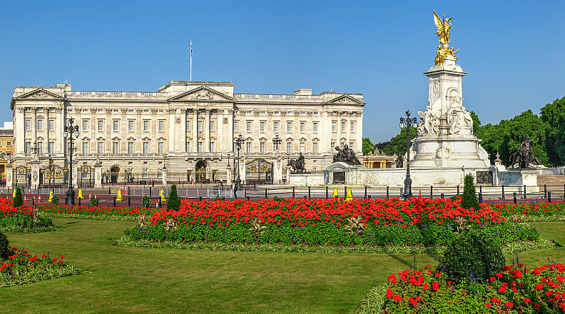 Buckingham Palace in London, England Buckingham Palace in London, England