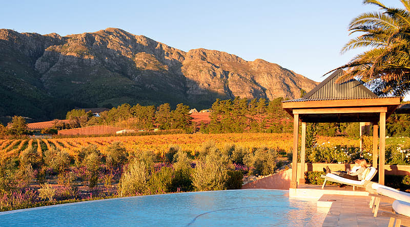 Cape Winelands in South Africa Cape Winelands in South Africa