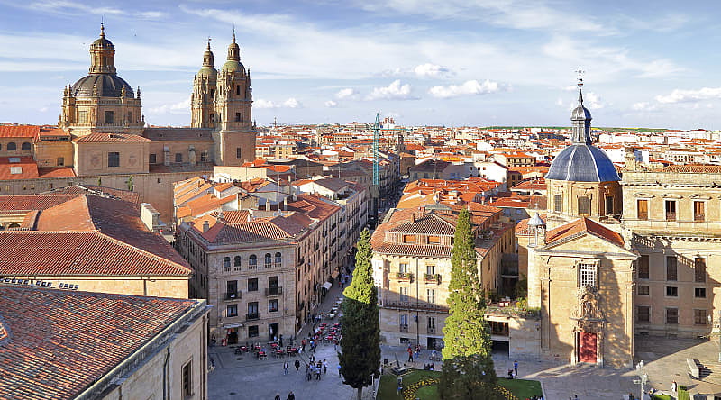 View of Salamanca in Spain View of Salamanca in Spain