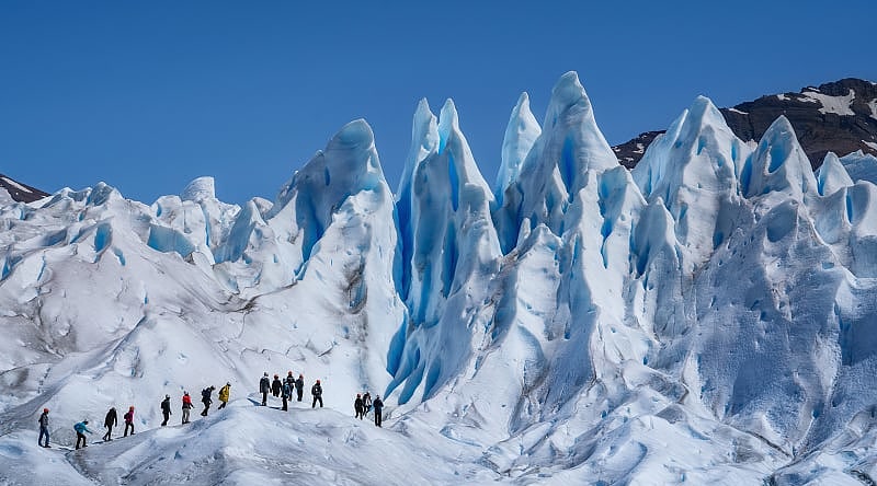 Perito Moreno glacier in Southern Argentina Perito Moreno glacier in Southern Argentina