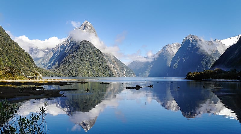Milford Sound in New Zealand Milford Sound in New Zealand