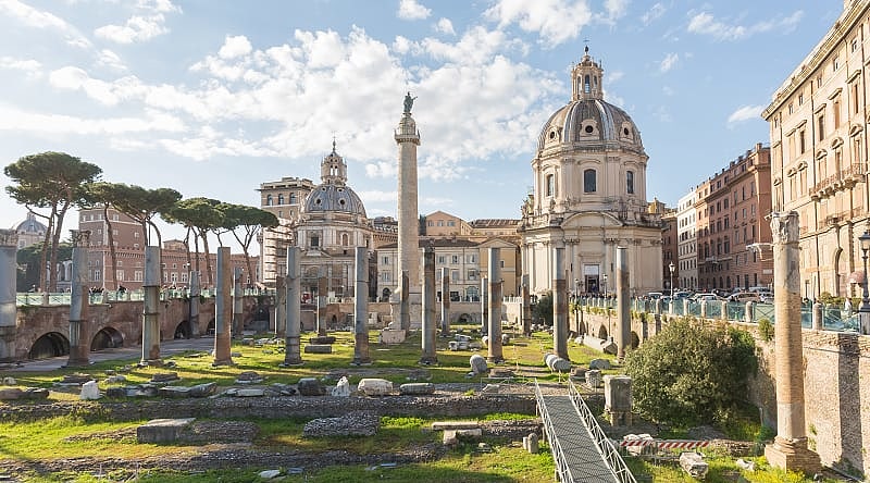 The Roman Forum in Italy The Roman Forum in Italy