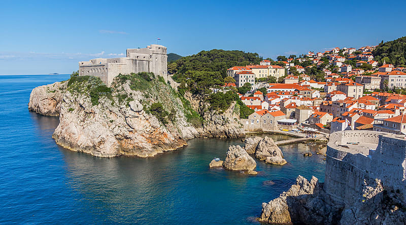 Lovrijenac Fortress in Dubrovnik, Croatia Lovrijenac Fortress in Dubrovnik, Croatia
