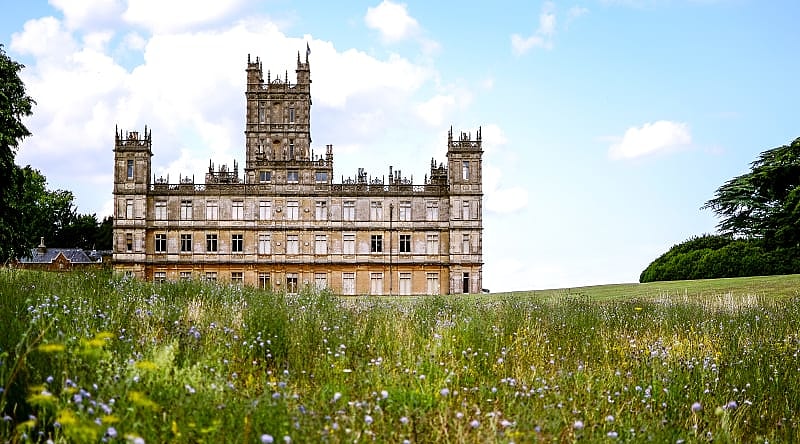 England Highclere Castle from Downton Abbey England Highclere Castle from Downton Abbey