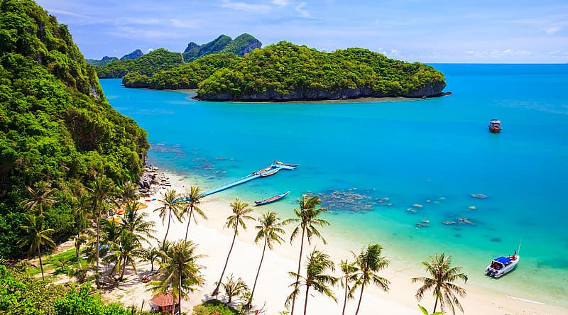 National Marine Park in Koh Samui, Thailand National Marine Park in Koh Samui, Thailand
