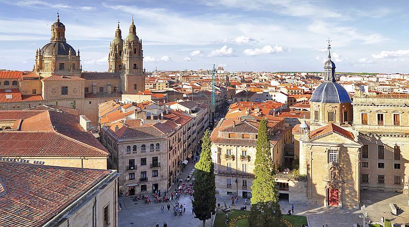 View of Salamanca in Spain View of Salamanca in Spain