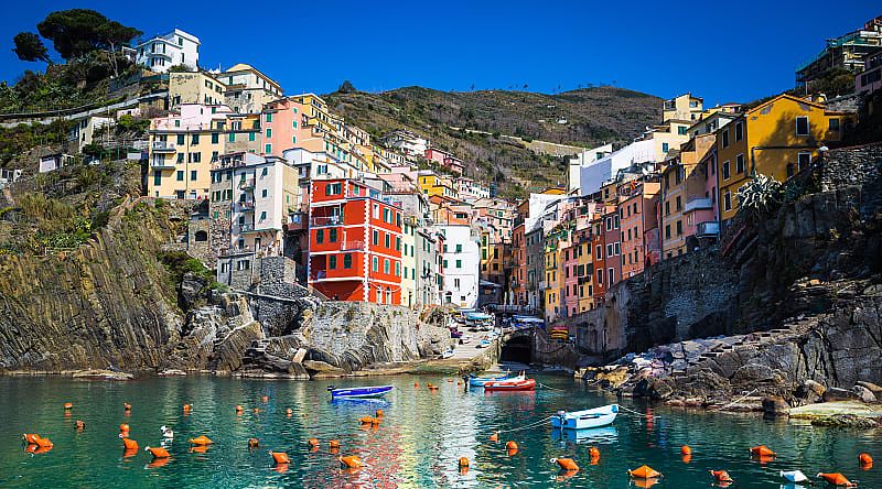 Riomaggiore, the southernmost town of the Cinque Terre