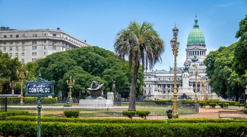 Plaza Congreso in Buenos Aires