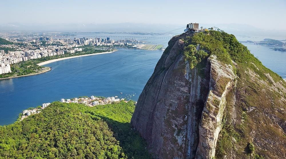 Best of Brazil & Argentina Tour Aerial view of Sugar Loaf Mountain, Rio de Janeiro