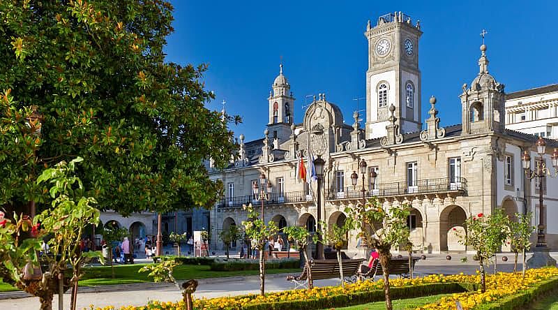 Lugo City Hall in Spain Lugo City Hall in Spain