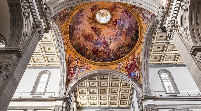 San Lorenzo Basilica in Florence, Italy