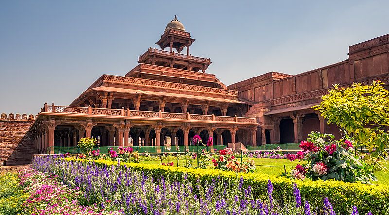Ancient abandoned city of Fatehpur Sikri n the Agra district of Uttar Pradesh, India. Ancient abandoned city of Fatehpur Sikri n the Agra district of Uttar Pradesh, India.