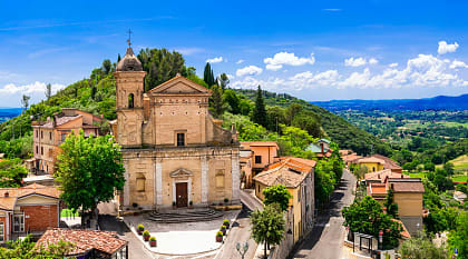 Casperia in the Rieti province, Italy