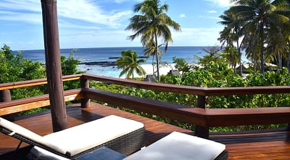 luxury resort in Yasawa Island in Fiji