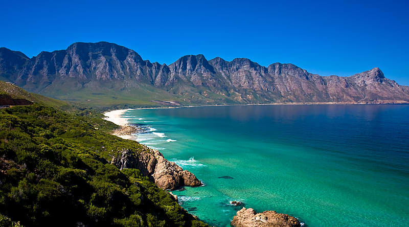 Gordons Bay in Cape Town, South Africa Gordons Bay in Cape Town, South Africa
