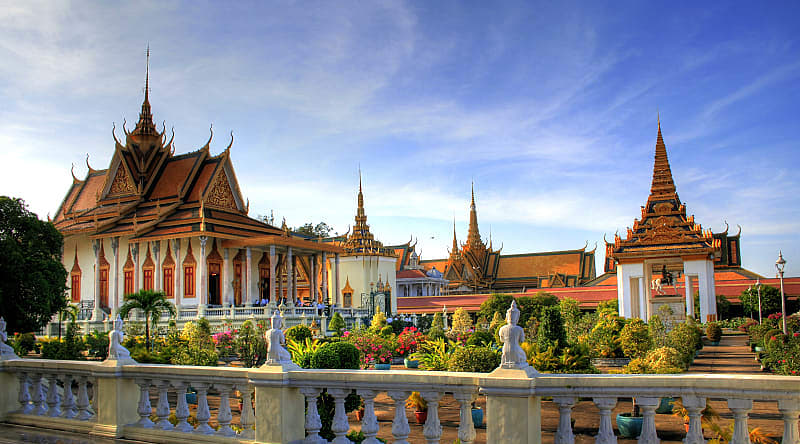 Phnom Royal Palace in Cambodia Phnom Royal Palace in Cambodia