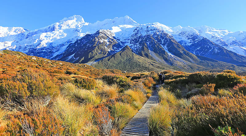 Mt. Cook National Park in New Zealand Mt. Cook National Park in New Zealand