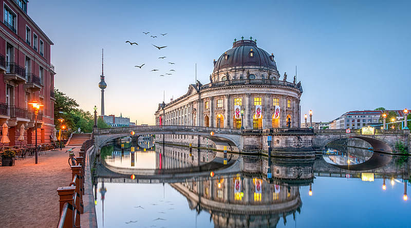 Visit the Museum Island (German: Museumsinsel), home to a constellation of famous Berlin museums. Visit the Museum Island (German: Museumsinsel), home to a constellation of famous Berlin museums.