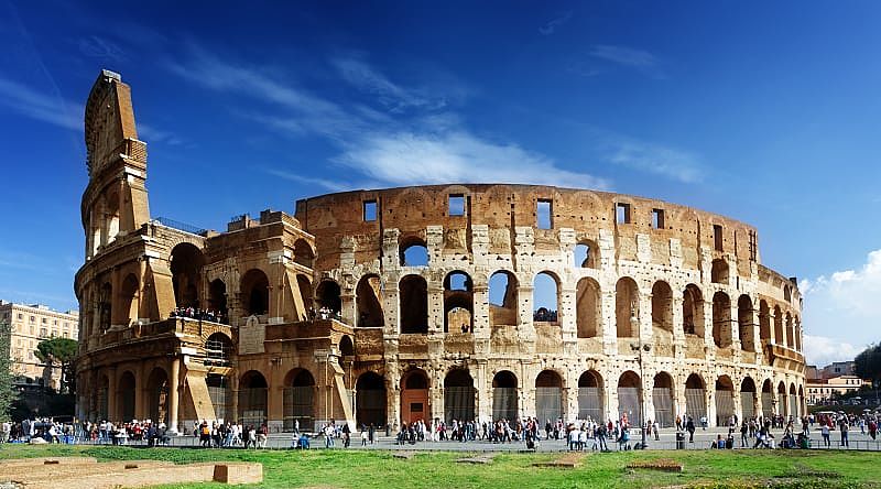 Roman Colosseum in Italy