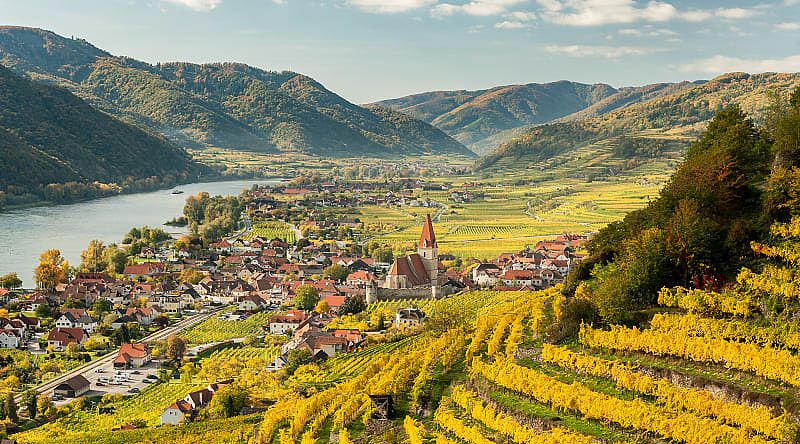 Village in Weissenkirchen, Austria