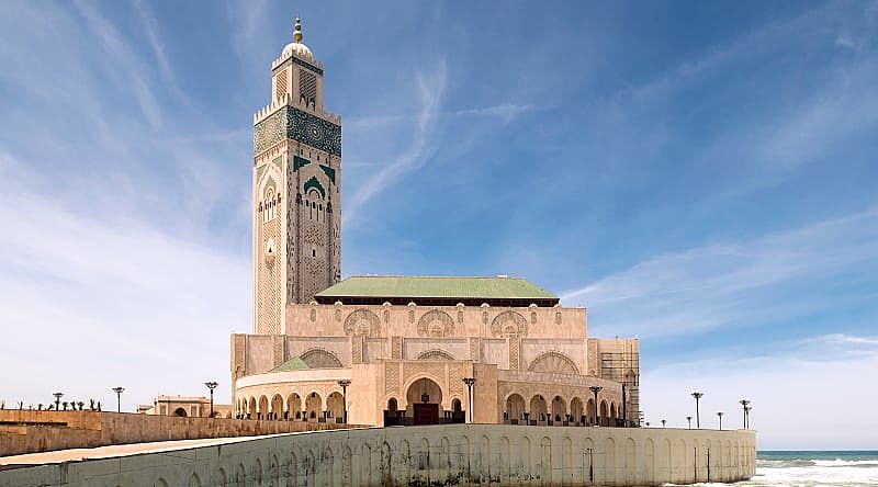 Hassan II Mosque in Morocco