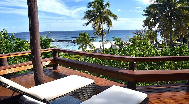 luxury resort in Yasawa Island in Fiji