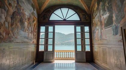 Villa Carlotta, Tremezzo, in Lake Como, Italy. Villa Carlotta, Tremezzo, in Lake Como, Italy.
