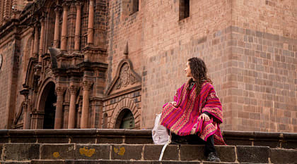 Cusco Cathedral in Plaza Mayor, Peru