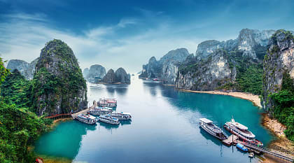 Ha Long Bay in Vietnam