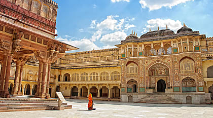 Amber fort in Jaipur Rajasthan, India