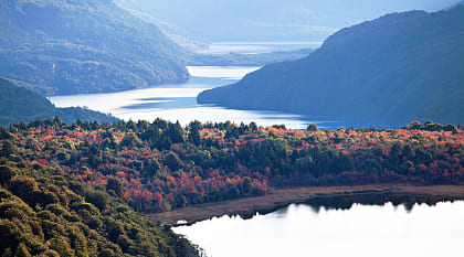 Patagonia during autumn in Argentina