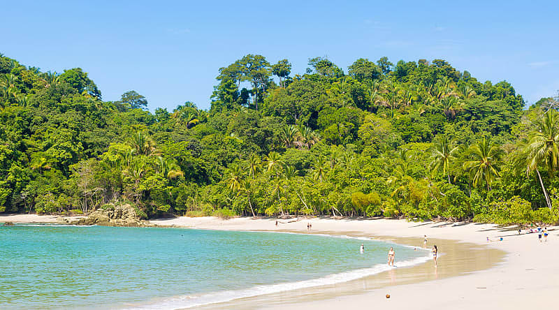 Paradise Tropical beach in San Antonio, Costa Rica. Paradise Tropical beach in San Antonio, Costa Rica.